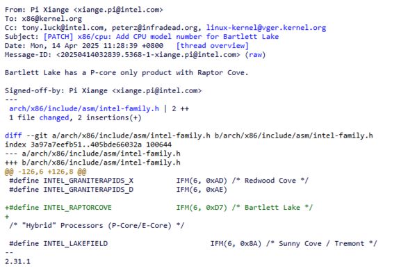英特尔BTL-S桌面级CPU或即将发布 面向高性能市场(图2)