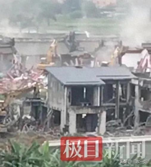 违建豪宅“英之园”已连夜拆除数十台挖机正在作业官方回应 title=