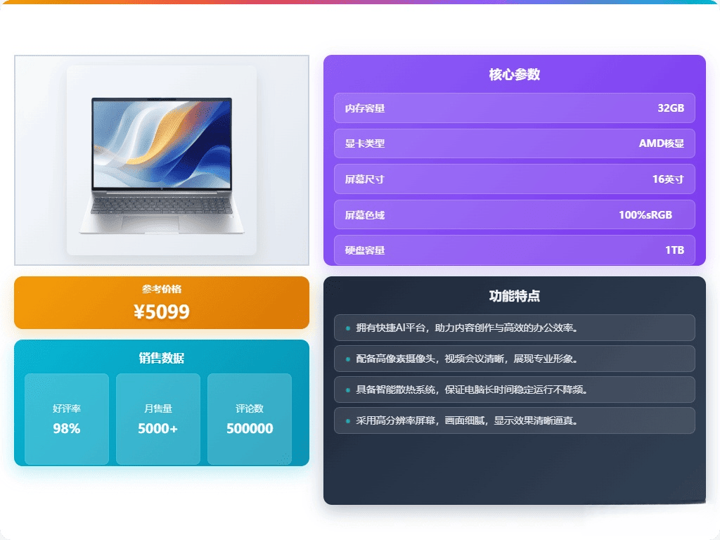 2026年超高清大屏笔记本推荐：三款值得入手的强力选择(图2)